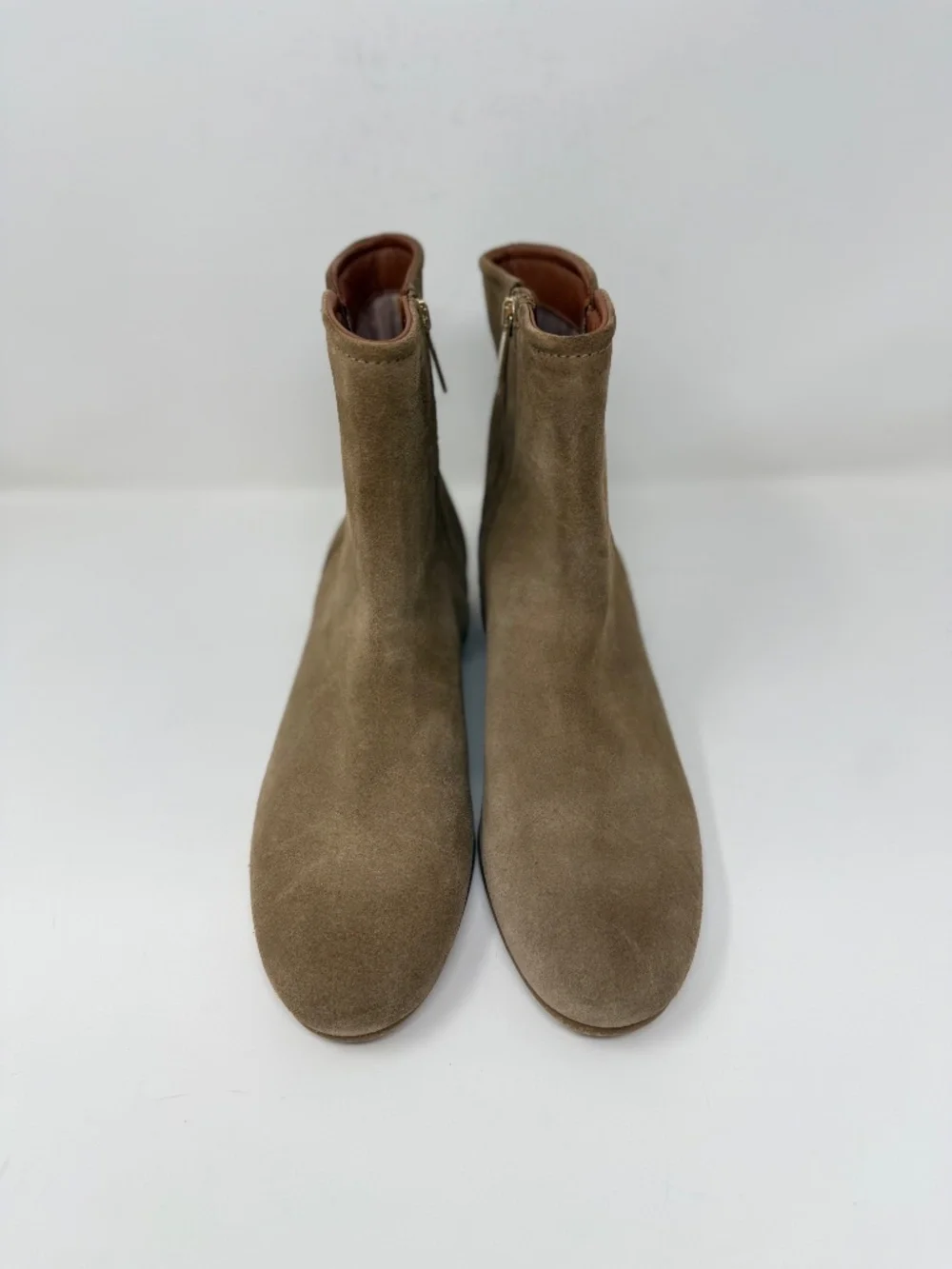 New Aquatalia Sahara Weatherproof Bootie Brown Suede Sz 9
